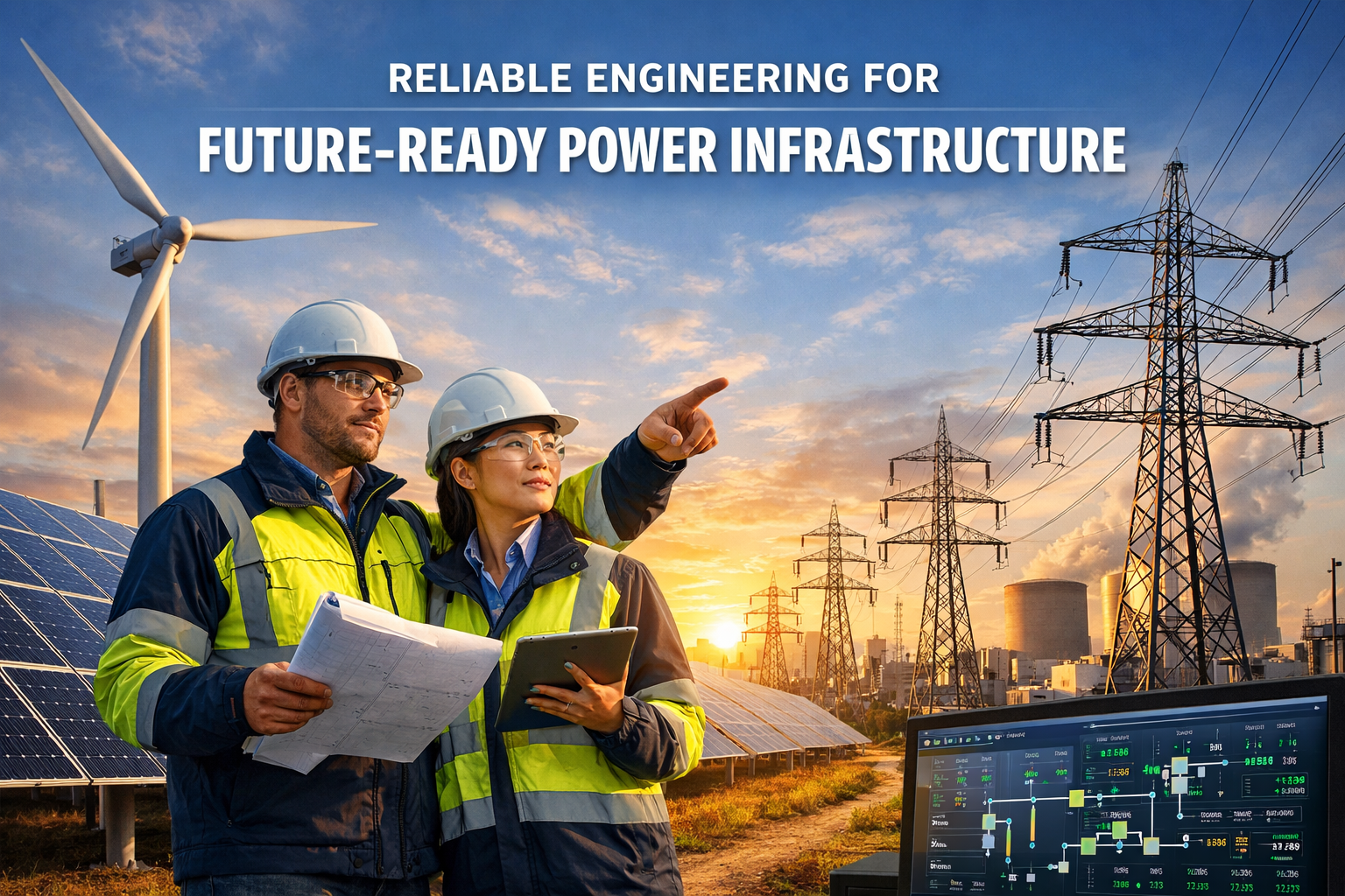 Reliable engineering for future-ready power infrastructure