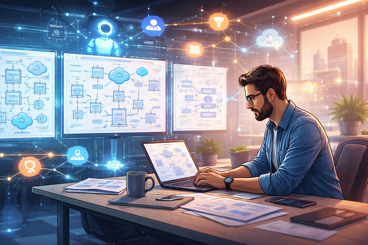 Lorven technology ecosystem and operations center
